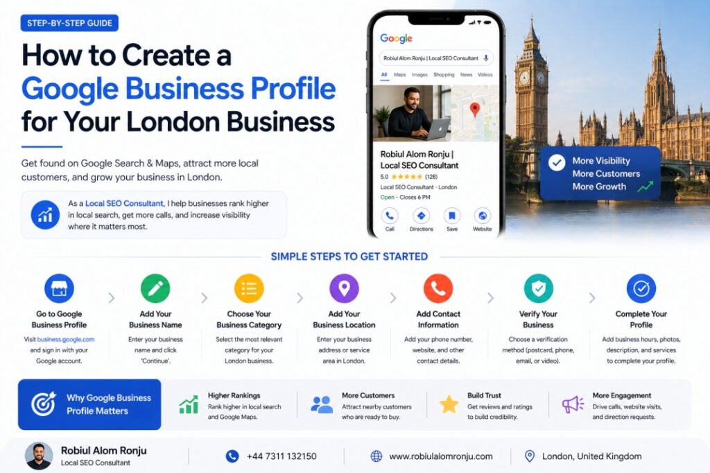 How to Create a Google Business Profile for Your London Business