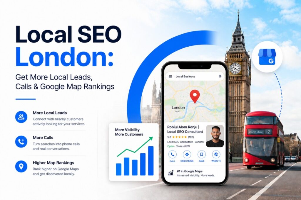 Local SEO services in London - Robiul Alom Ronju