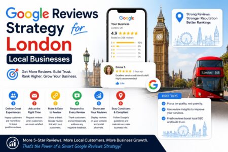 Google Reviews Strategy for London Local Businesses